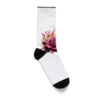 悪魔キャンディの「炎の中の薔薇」 Socks