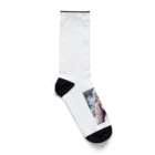 巫女スタぐらむの母性溢れる巫女 Socks