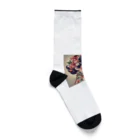 Chama's shopの美女と花 Socks