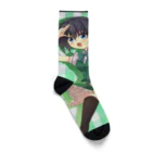 のだまクリエイターズらぼの緑ちゃん Socks