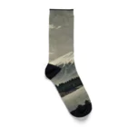 Kaz_Alter777の古風な富士山 Socks