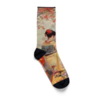 AQUAMETAVERSEの優雅な花見桜の花満開　なでしこ1478 Socks