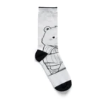 ganeshaのかわいいクマ Socks