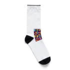 Lapin Lapin Lapinのドリンク カラフル Socks