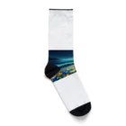 yunakiziの夜に輝くシーガラス Socks