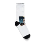 rurifuのゲーミング猫 Socks