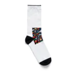 ninja-x6laz0smwikSのごちゃごちゃトマト Socks