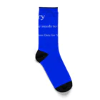 DULTONのブルーバックエラー Socks