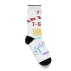 さりげないおふざけのオシャレ筋肉大集合Tシャツ Socks