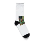 zukit4sのジョークを言っているカエル Socks