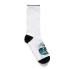 コーギーハウス〜ときどき柴・猫〜のサーファーコーギー Socks