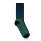 slwstp Overider Jazz Hives shopのライフハックブルー Socks