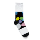 Blupiggの星の行進 Socks