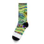 ✨🌈✨ユラクラカン🇯🇵 ✨🌈✨の🎉Hello New Earth 🌎 Socks