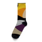 ゴロ展のグッズ｜入船ゴローのソックス／h_005（トリミングシリーズ） Socks