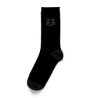 ハナイとトンのうちの猫とおそろいコーデ（黒） Socks