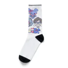 きょうりゅうのちーさんのはにっくのひ Socks