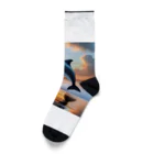 dolphineの巨大イルカとお散歩 Socks