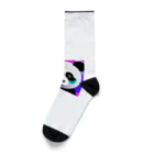 クリエイティブ・クリーチャーショップの蛍光ポップPANDA Socks