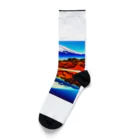 富士山アート倶楽部の富士山はいかがでしょう Socks