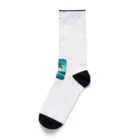 YSYSYSの水色の楽園 Socks