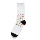 is0960348のアルファベットグッズ Socks