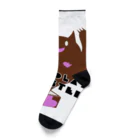 橙玉屋のChocolate monster  Socks