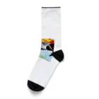 good★holidayのドット絵のオウム Socks