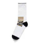 yukipanmanのブルドッグのウォッカグレープくん Socks