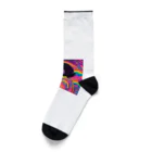 ts-Storeのサイケデリックショートボブ Socks