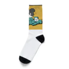 ボーダーコリーのなでしこのPOPなでしこ Socks