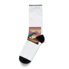 iikyanの恐竜㊺　マジュンガサウルス Socks