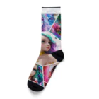 💖宇宙整体♪🌈♪こころからだチャンネル♪💖の mermaid paradise  Socks