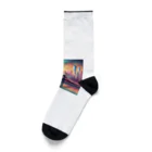 wloop01のニューヨークの幻想的風景のグッツ Socks