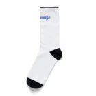 Estamos contigoのBLUE LOGO Socks