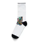 active-msk2のバッドアスファンキーモンキー Socks