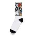 Artistic Allure EmporiumのCool French Bulldogs Socks