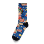 GereroのキャモンベイビーUSA Socks