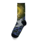 REISEI麗清-ARTの書画家：麗清REISEI「大吉祥昇り鯉 AUSPICIOUS RISING CARP」3 Socks