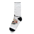 piyotanpiのgoing out girl Socks