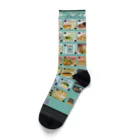 イケイケファミリーのSWEETS PARLOR DINO Socks