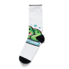 Shiba_IncのSleeping frogs(熟睡する蛙) Socks