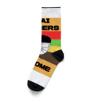 Shiumai_shopのあさいバーガー Socks