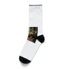 クロコダイリテンのFlowerWANI Socks