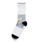 Akihakuのローポリしろくまくん Socks