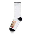 可愛らしいドラゴンのイラストグッズ店のかわいいドラゴンマスコットキャラクター Socks