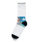 KULULU Canvasの夏の日差し Socks