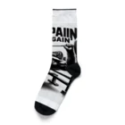 BlueOcean987のNO PAIN NO GAIN ゴリラベンチプレス Socks