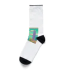 yuhi04のスカイダイビングの冒険猿 Socks