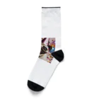 me-me shopのハッピーパグ Socks